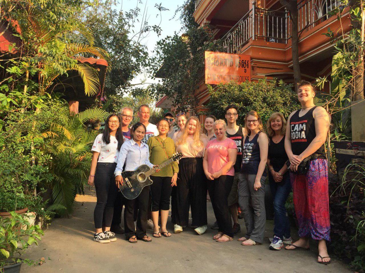 Sam So Guesthouse Siem Reap Esterno foto